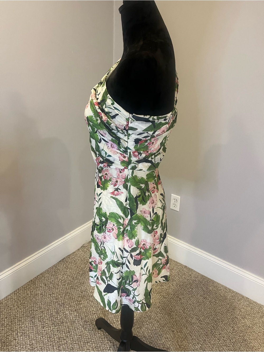 Talulah One-Shoulder Floral Mini Dress- extra small - Picture 3 of 9